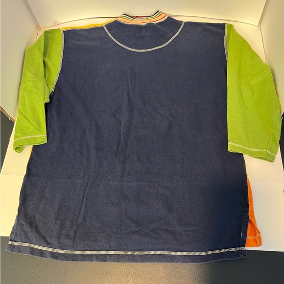 5/$25 Vintage 90s Block Colour Shirt Medium Women’s Punch Far Away Clothes Mail - Picture 8 of 8